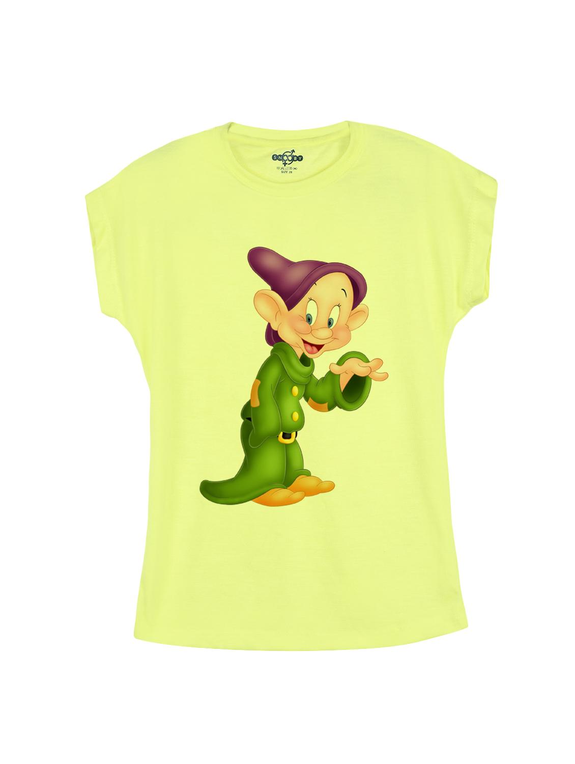 yellow cotton tee - 14530711 - Zoom Image - 1
