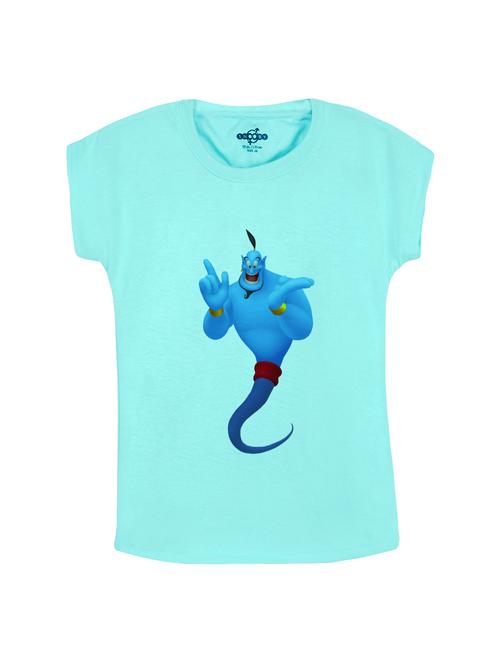 blue cotton tee - 14530715 - Very Small Image - 1