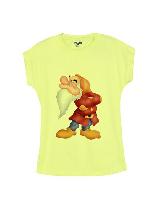 yellow cotton tee - 14530721 - Standard Image - 1