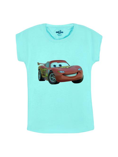 blue cotton tee - 14530740 - Very Small Image - 1