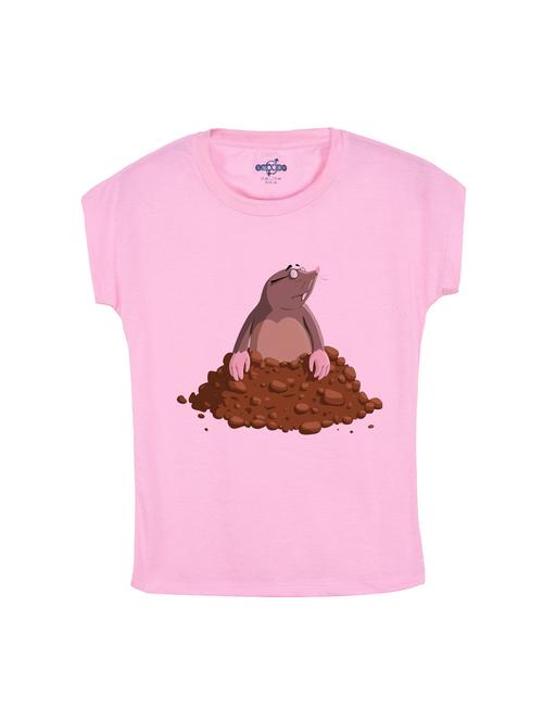 pink cotton tee - 14530753 - Standard Image - 1