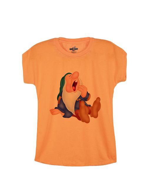 orange cotton tee - 14530757 - Standard Image - 1