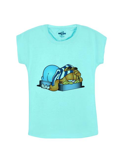 blue cotton tee - 14530765 - Standard Image - 1