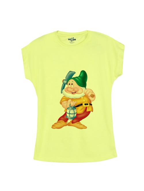 yellow cotton tee - 14530776 - Standard Image - 1