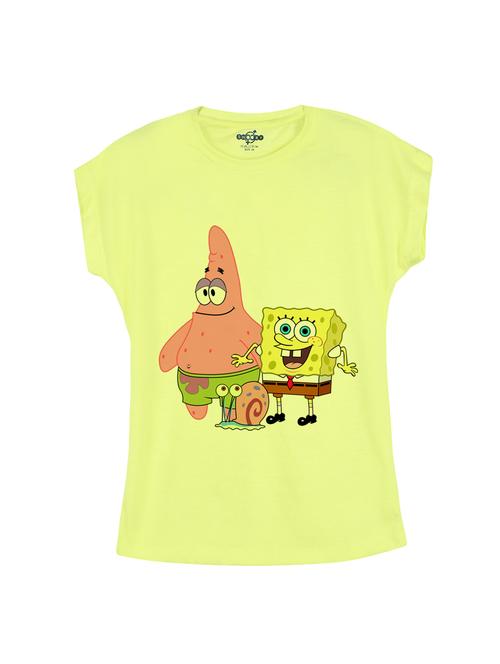 yellow cotton tee - 14530781 - Very Small Image - 1