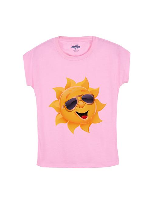 pink cotton tee - 14530788 - Standard Image - 1