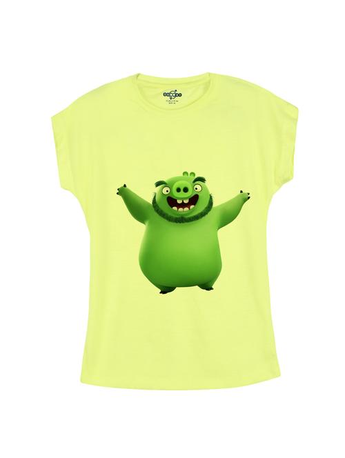 yellow cotton tee - 14530796 - Very Small Image - 1