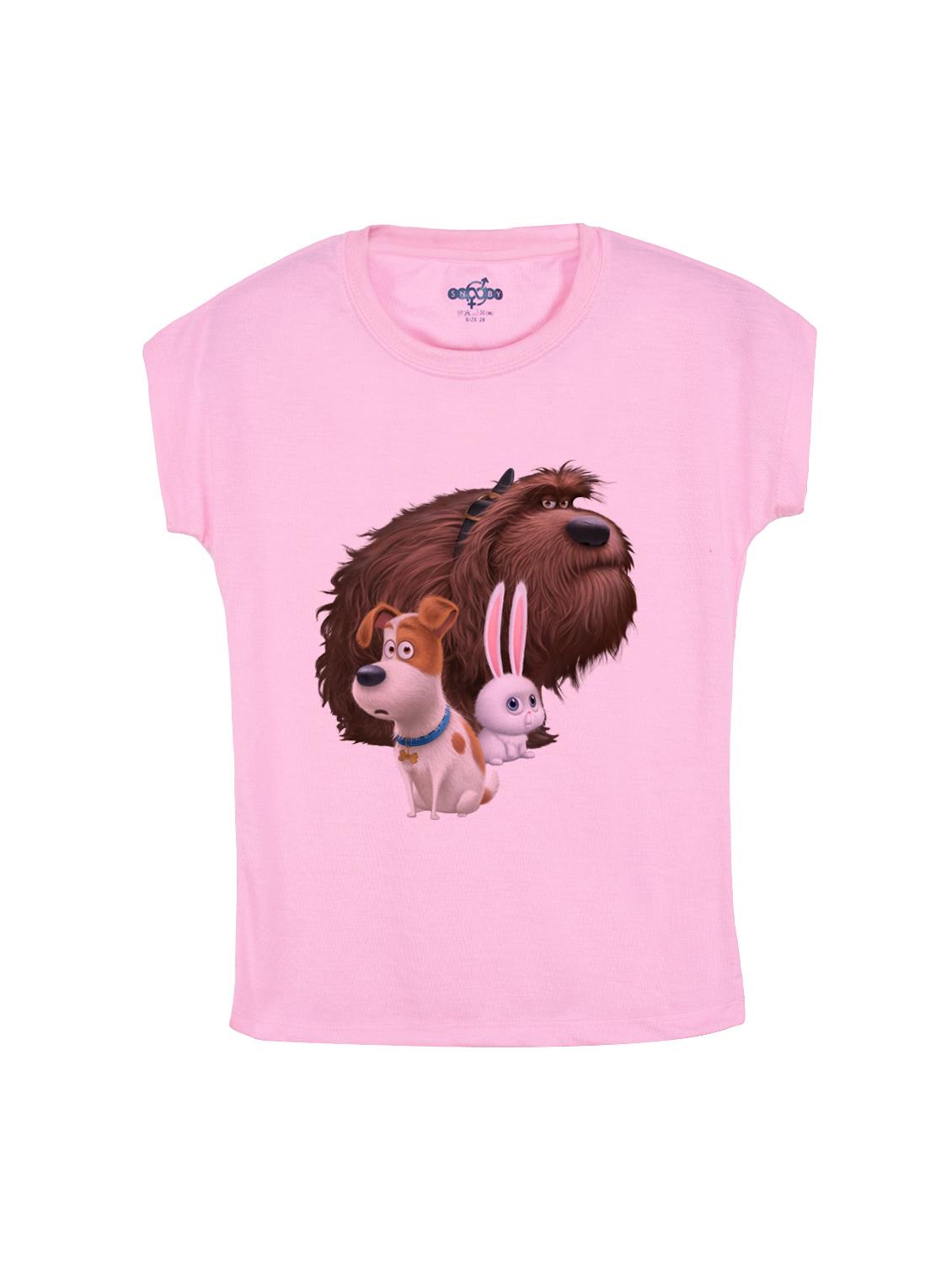 pink cotton tee - 14530803 - Zoom Image - 1