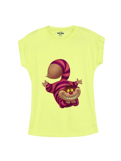 yellow cotton tee - 14530811 - Very Small Image - 1