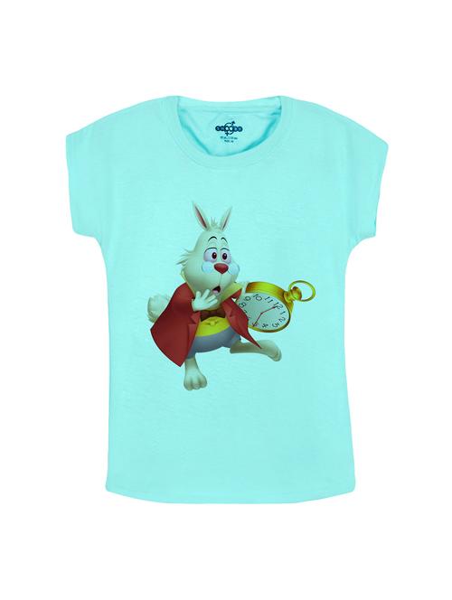 blue cotton tee - 14530815 - Standard Image - 1