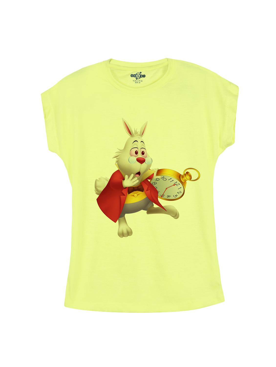 yellow cotton tee - 14530816 - Zoom Image - 1