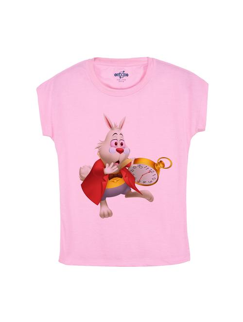 pink cotton tee - 14530818 - Standard Image - 1