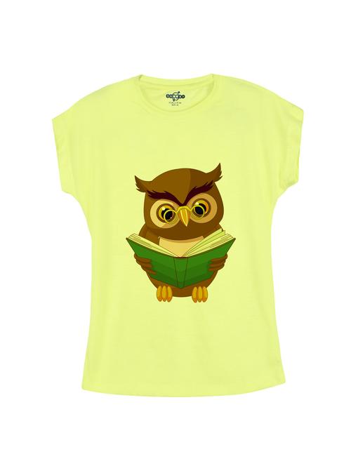 yellow cotton tee - 14530821 - Standard Image - 1