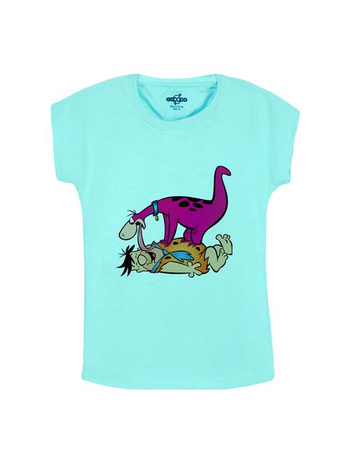blue cotton tee - 14530835 - Very Small Image - 1