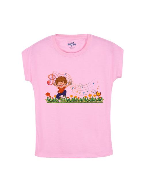 pink cotton tee - 14530868 - Standard Image - 1
