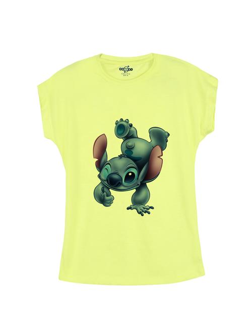 yellow cotton tee - 14530876 - Very Small Image - 1
