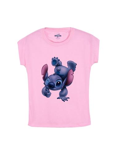 pink cotton tee - 14530878 - Very Small Image - 1