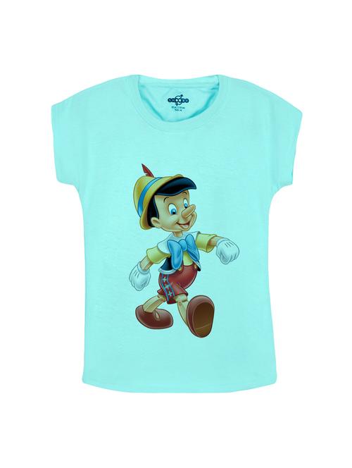blue cotton tee - 14530885 - Very Small Image - 1