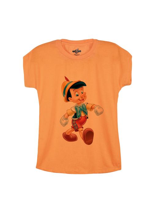 orange cotton tee - 14530887 - Very Small Image - 1