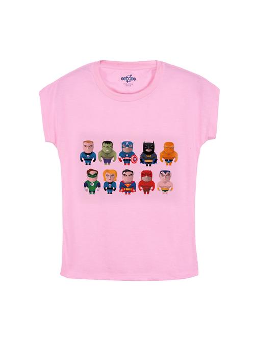 pink cotton t-shirt - 14530943 - Standard Image - 1