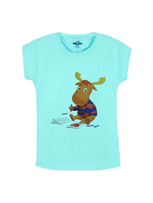 light blue cotton tees - 14530975 - Standard Image - 1