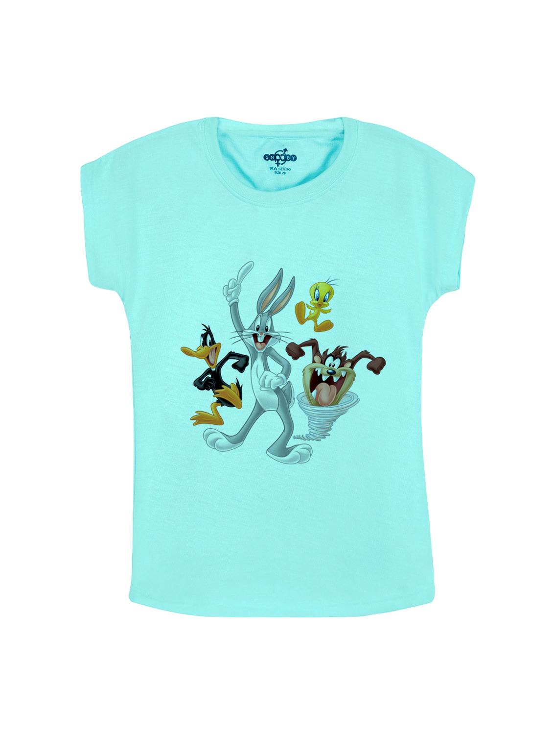 light blue cotton tees - 14530990 - Zoom Image - 1