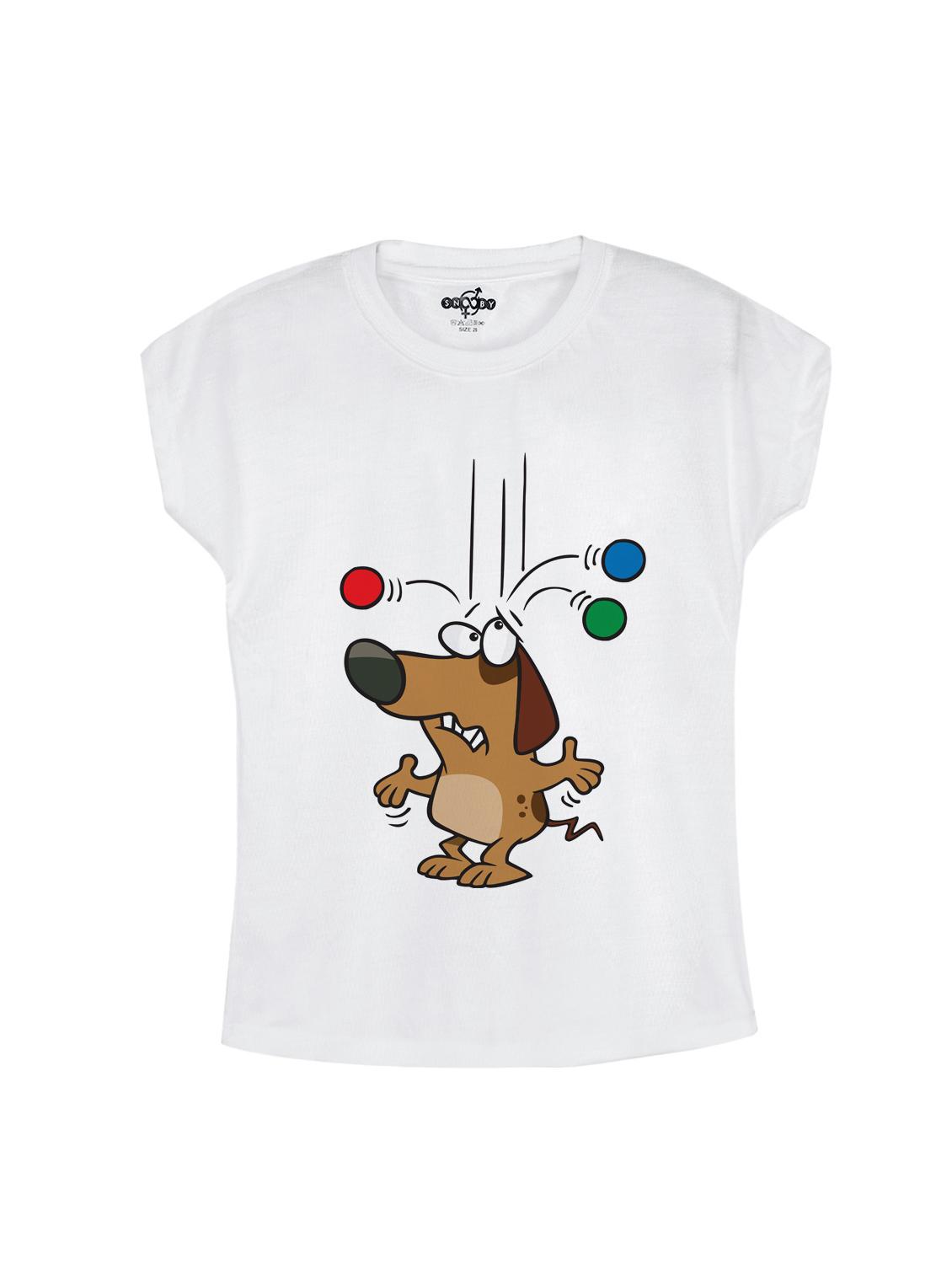 white cotton tee - 14531009 - Zoom Image - 1
