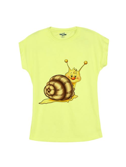 yellow cotton tee - 14531021 - Standard Image - 1