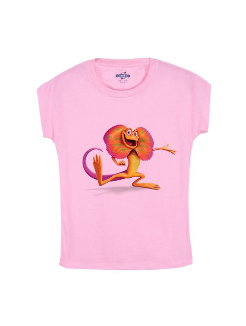 pink cotton tee - 14531028 - Standard Image - 1