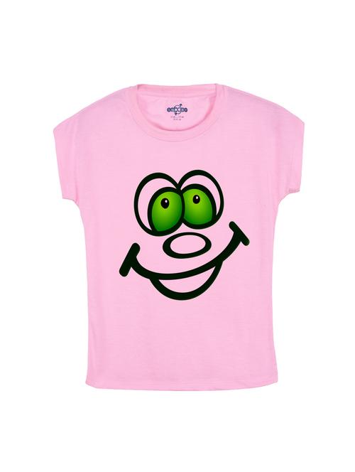 pink cotton tee - 14531033 - Very Small Image - 1