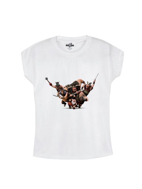 white cotton tee - 14531039 - Standard Image - 1