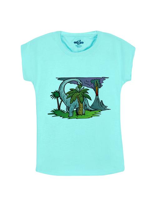blue cotton tee - 14531055 - Standard Image - 1