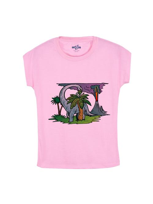pink cotton tee - 14531058 - Standard Image - 1