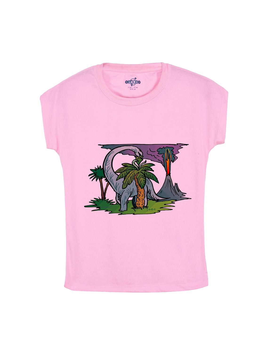 pink cotton tee - 14531058 - Zoom Image - 1