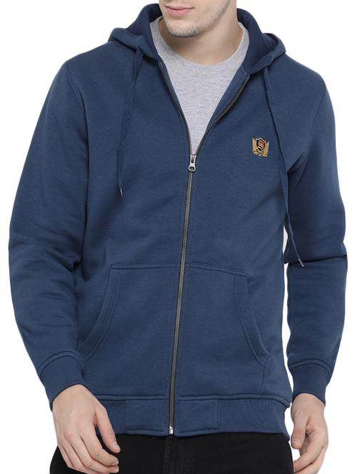 navy blue fleece sweatshirt - 14531091 - Very Small Image - 1
