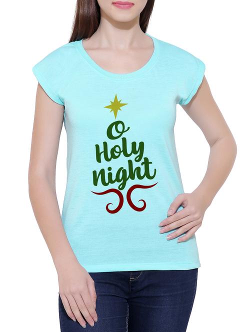 green cotton blend tee - 14531107 - Standard Image - 1
