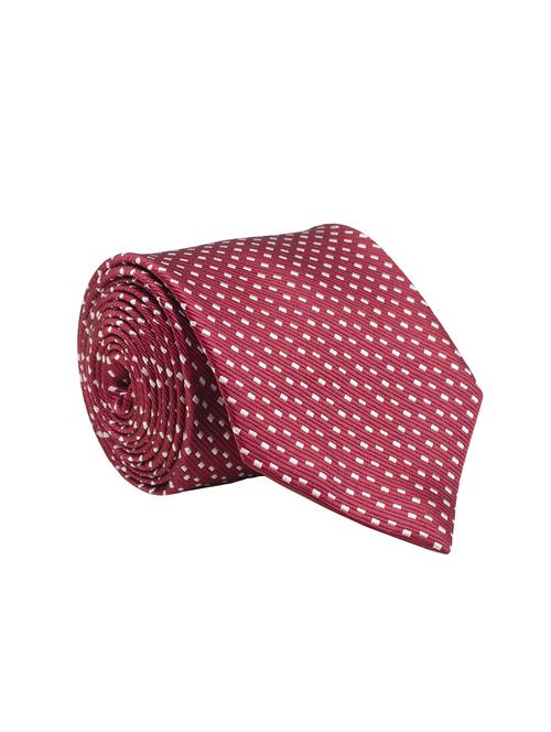 red micro fibre tie - 14531197 - Standard Image - 1