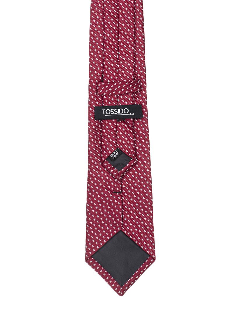 red micro fibre tie - 14531197 - Zoom Image - 2