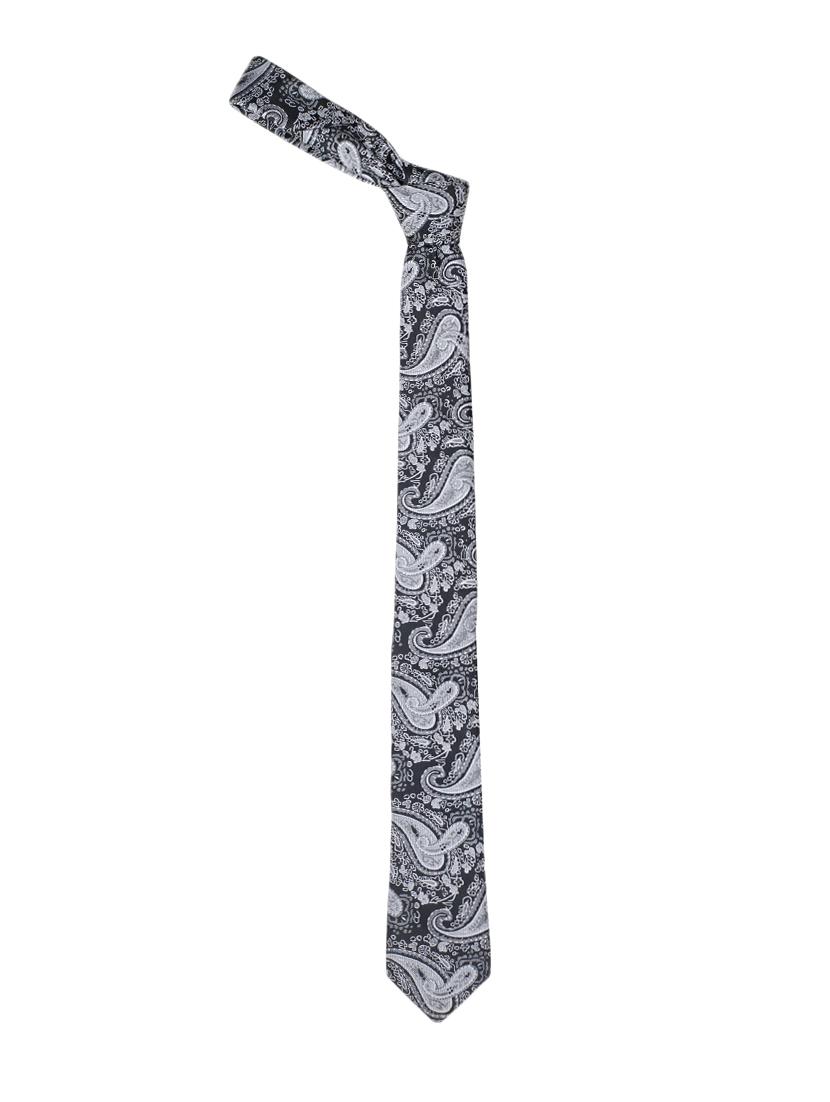 black micro fibre tie - 14531214 - Zoom Image - 3