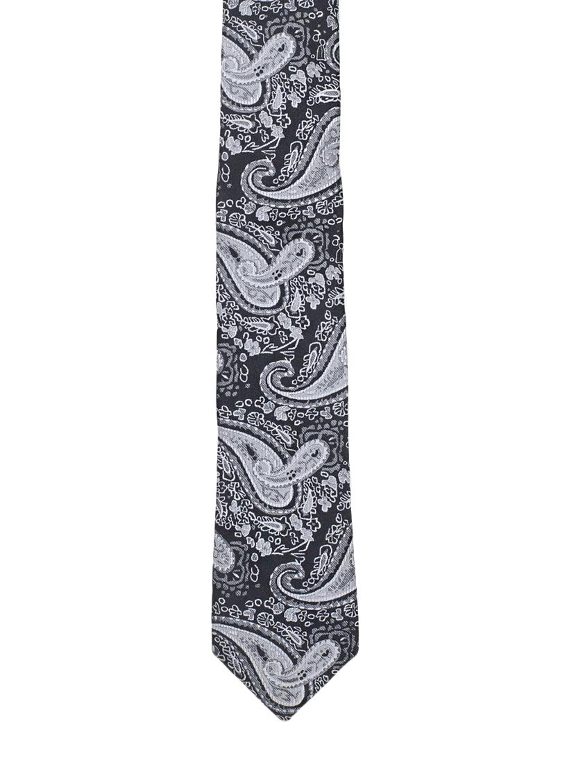 black micro fibre tie - 14531214 - Zoom Image - 4