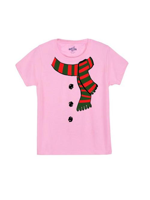 pink cotton blend tshirt - 14531394 - Standard Image - 1