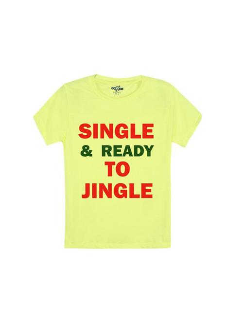 yellow cotton blend tshirt - 14531397 - Standard Image - 1
