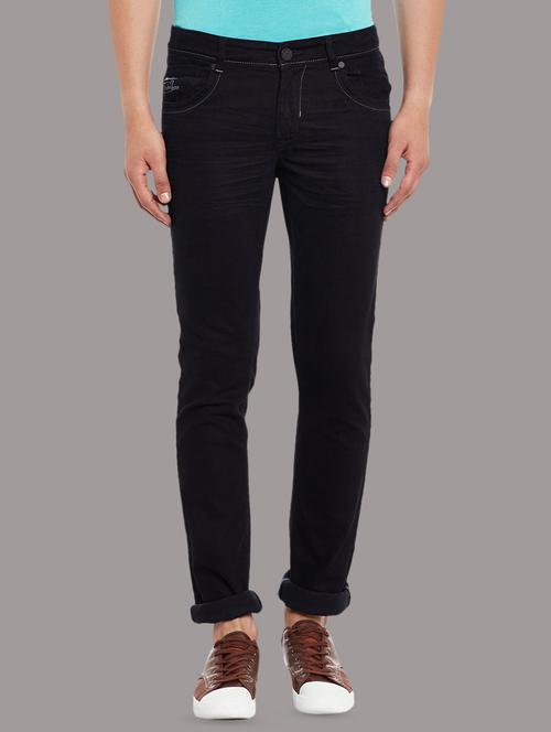 black denim plain jeans - 14531418 - Very Small Image - 1