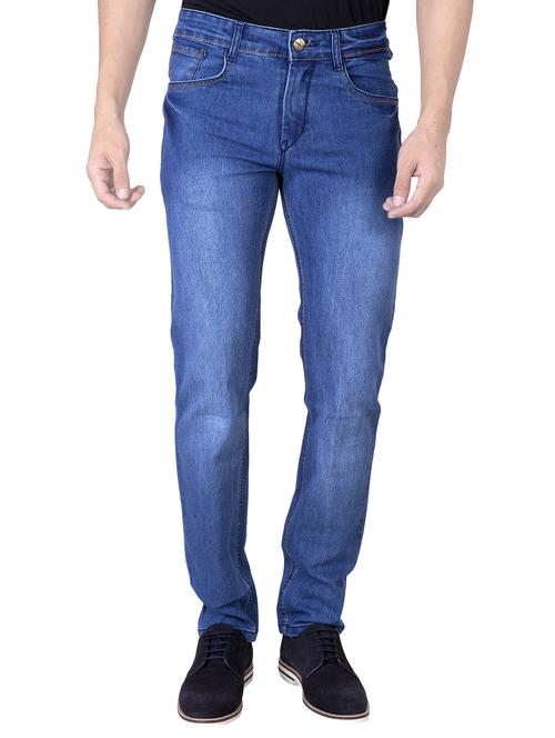 blue denim washed jeans - 14531554 - Standard Image - 1