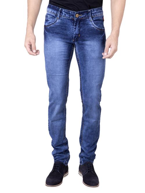 blue denim washed jeans - 14531562 - Very Small Image - 1