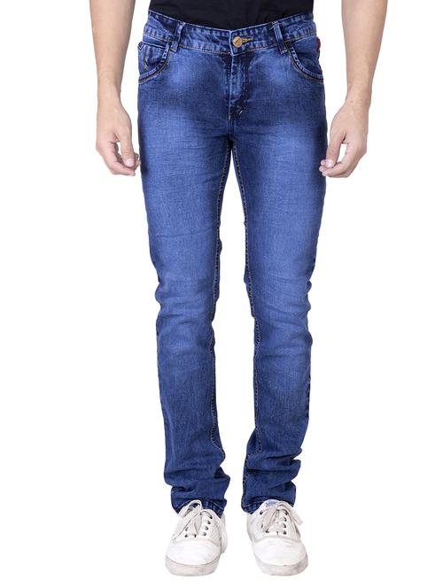 blue denim washed jeans - 14531565 - Very Small Image - 1