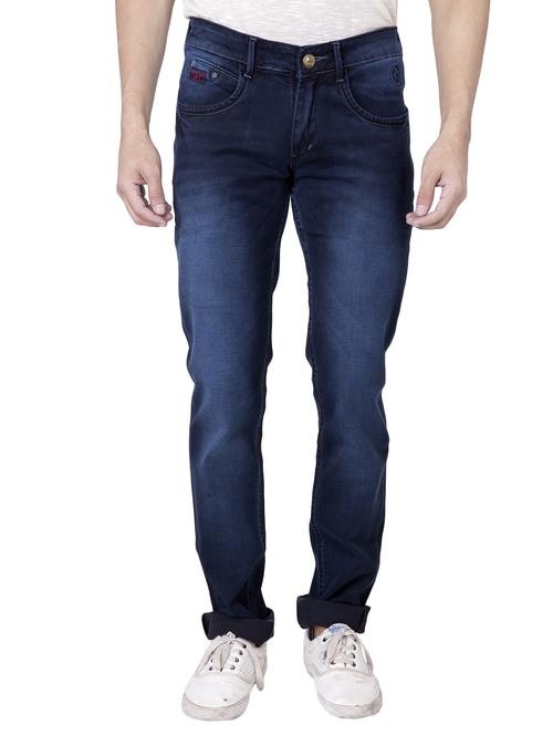 dark blue denim washed jeans - 14531568 - Standard Image - 1