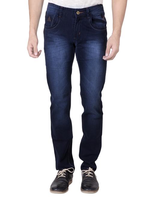 dark blue denim washed jeans - 14531574 - Standard Image - 1