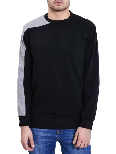 black fleece sweatshirt - 14531584 - Very Small Image - 1