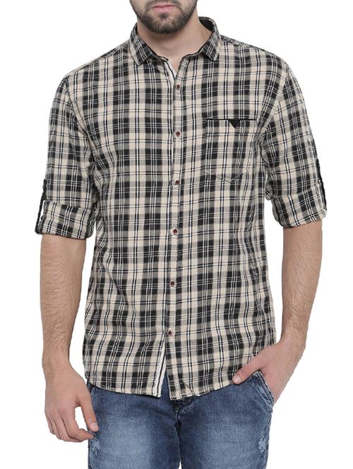 multi cotton casual shirt - 14531673 - Standard Image - 1